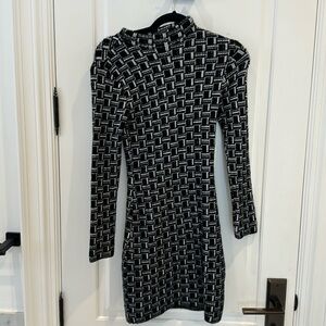 gorgeous knit zara dress never worn
